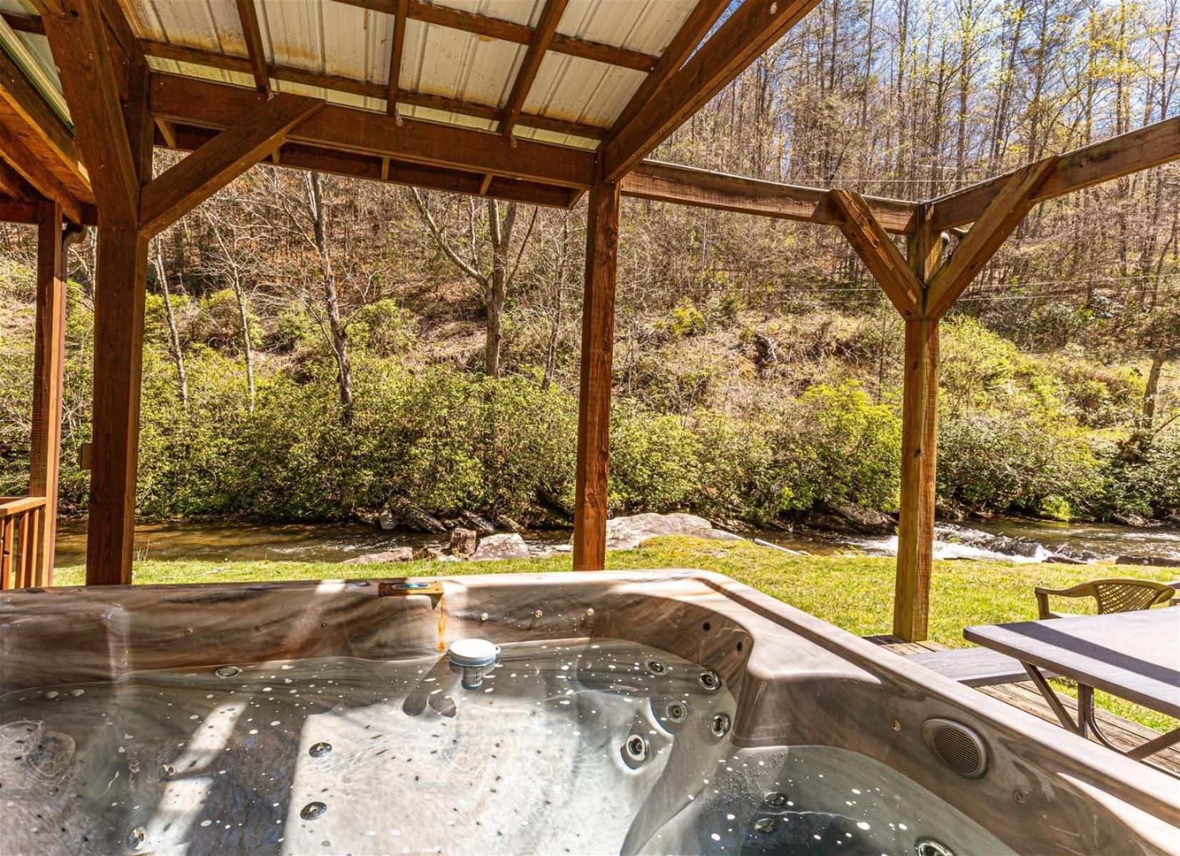Waterfall Hideaway Bryson City Exterior foto